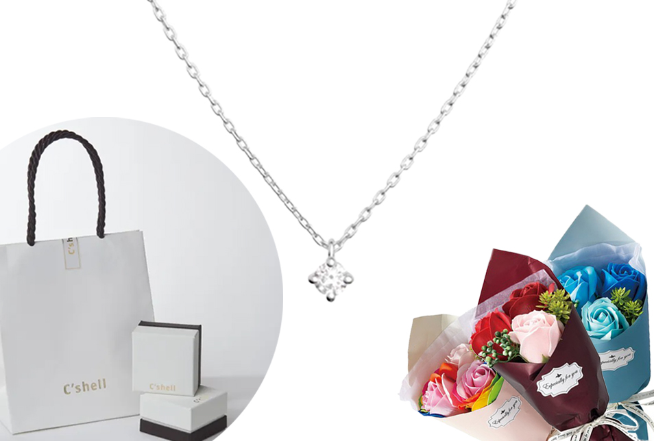 10金 0.03ct ピンクダイヤモンド ネックレス | C'shell（シシェル）の