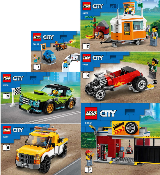 Tuning Workshop : Set 60258-1 | BrickLink