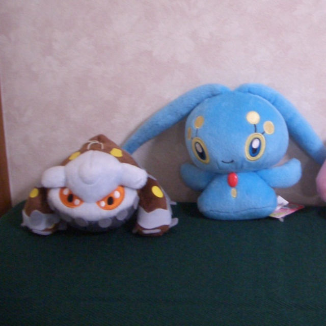 ☆ポケモン コロッとまんまるぬいぐるみ～伝説＆幻ポケモン1～全4種