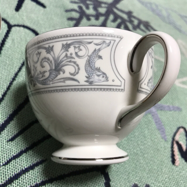 WEDGWOOD - 廃盤【美品・黒壺】ウェッジウッド ドルフィンホワイト