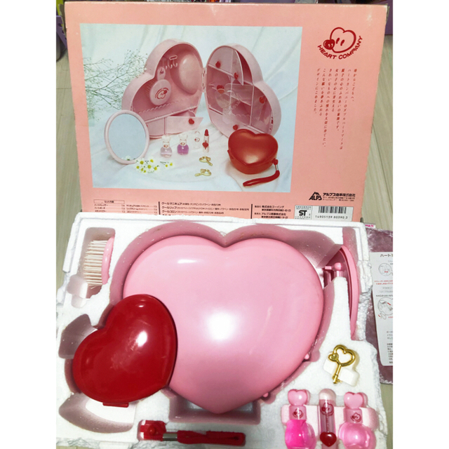 80s ハートカンパニー チャームセット 昭和レトロの通販 by U's