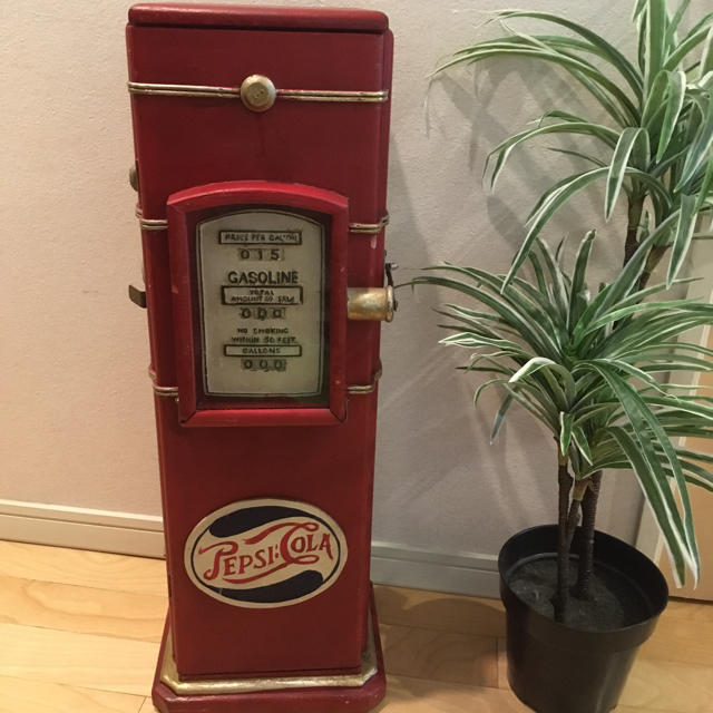 コカ・コーラ - ペプシコーラ 限定品ヴィンテージ4段木製収納ラック