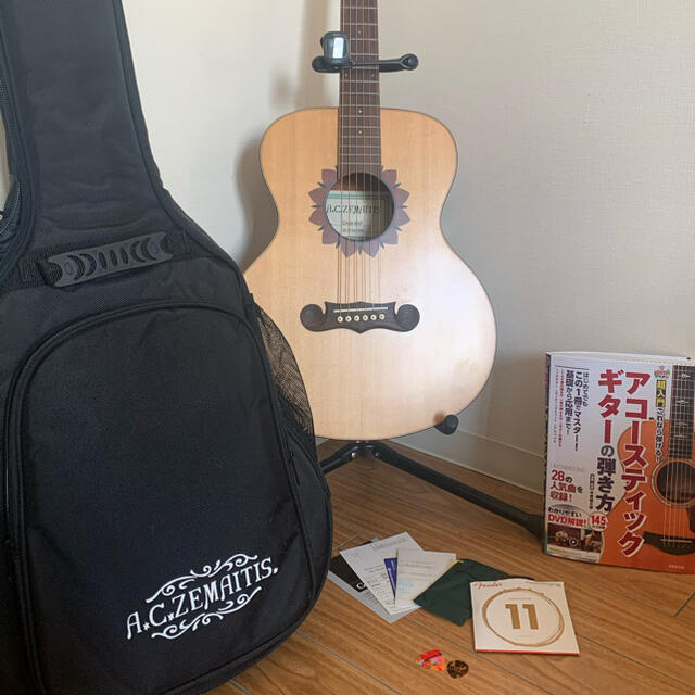 ☆新品ZEMAITIS CAM-60Fアコースティックギターセット！の通販 by ぽん