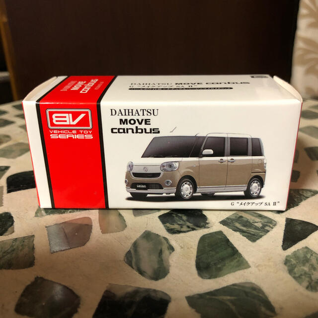 非売品 ダイハツ ムーヴキャンバス プルバックカー ミニカー