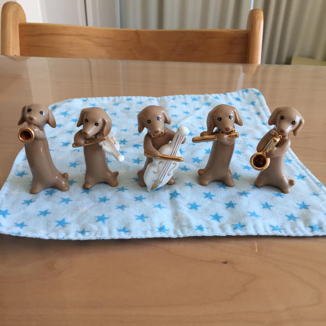 ダックスフント オーケストラ 陶器の通販 by あっこ's shop｜ラクマ