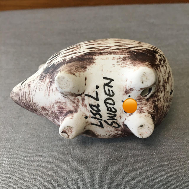 リサラーソン パンキー 置物 工芸品 はりねずみ ネズミ 北欧 インテリア