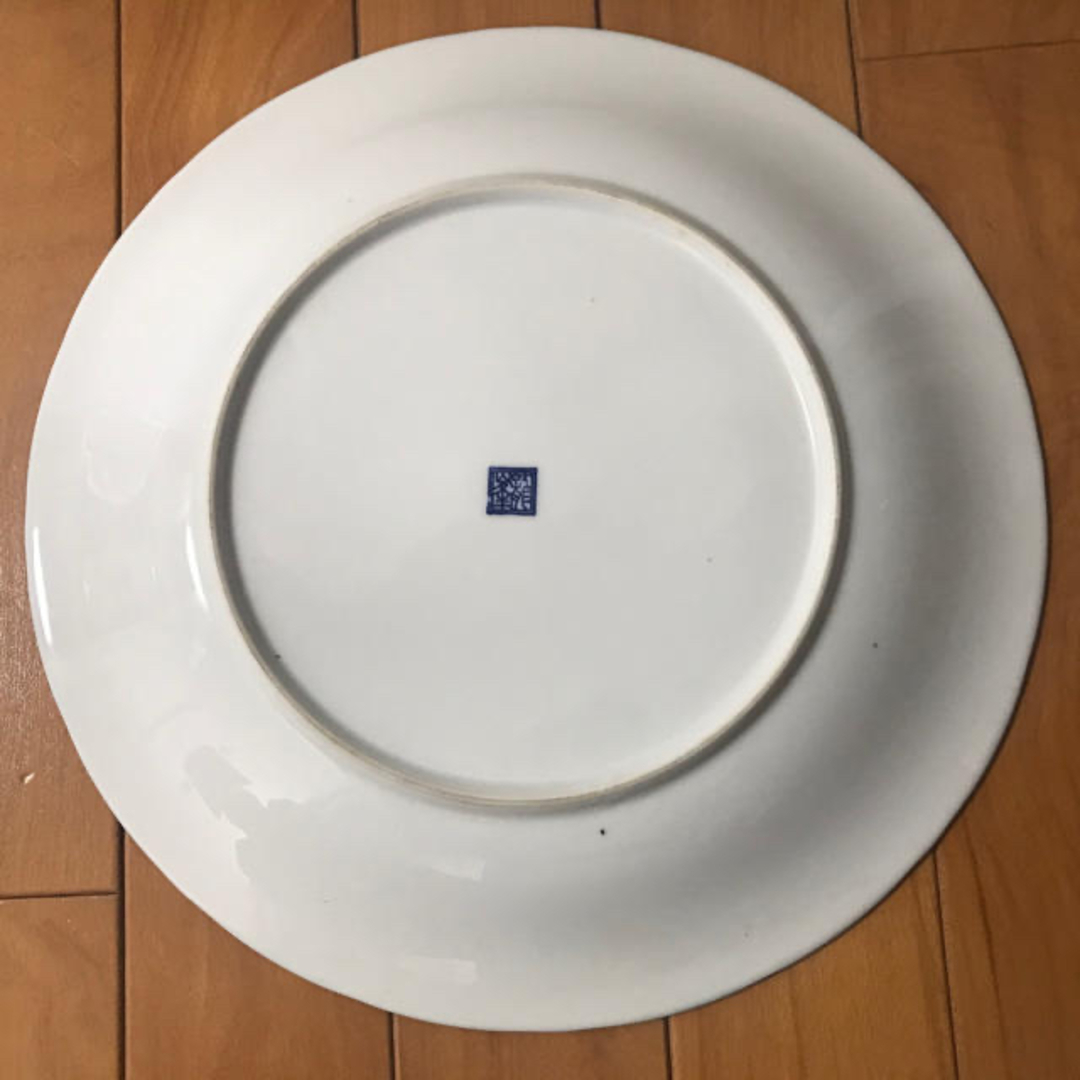 大相撲 「千代の富士 大乃国 双羽黒 北勝海」枡席土産皿 大判 大皿 和