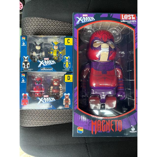 BE@RBRICK - ハッピーくじ X-MEN ラスト賞 ベアブリック 400