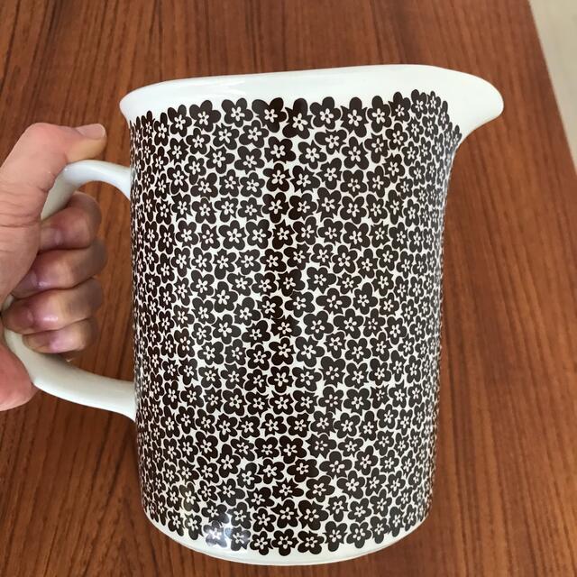 アラビア ブラウン ファエンツァ ピッチャー