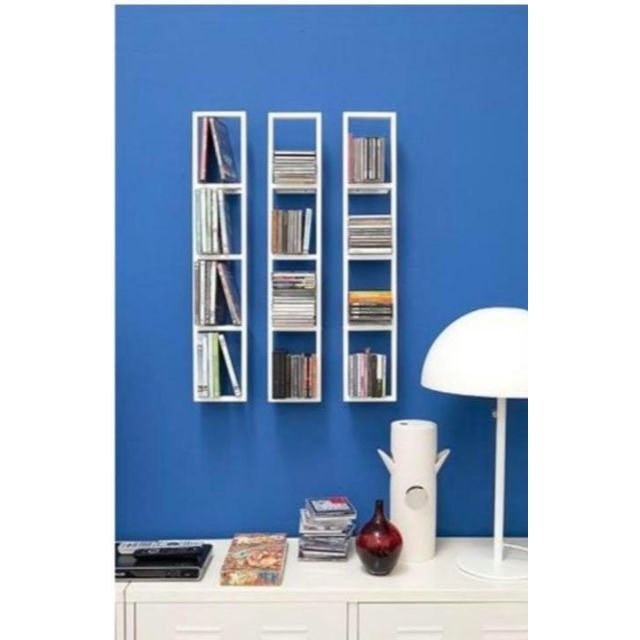 IKEA - 希少 イケア LERBERG ウォールシェルフCDラック 廃盤品の通販