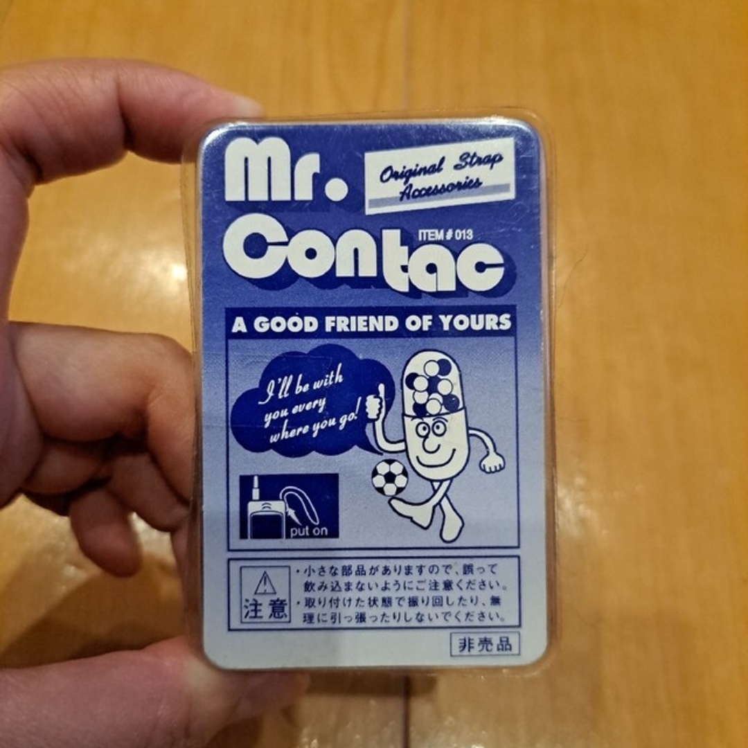 コンタックMr.コンタック非売品チャームストラップの通販 by 引っ越し