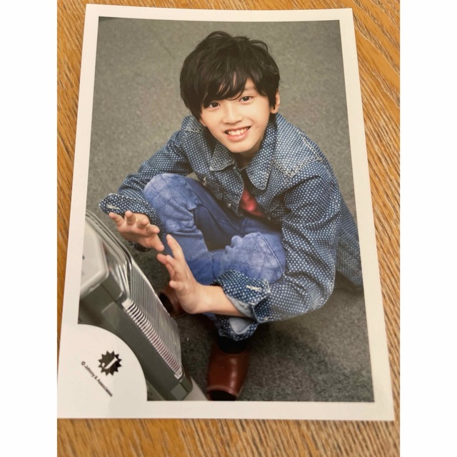 ジャニーズ なにわ男子 道枝駿佑 公式写真 初期 Jrの頃の通販 by