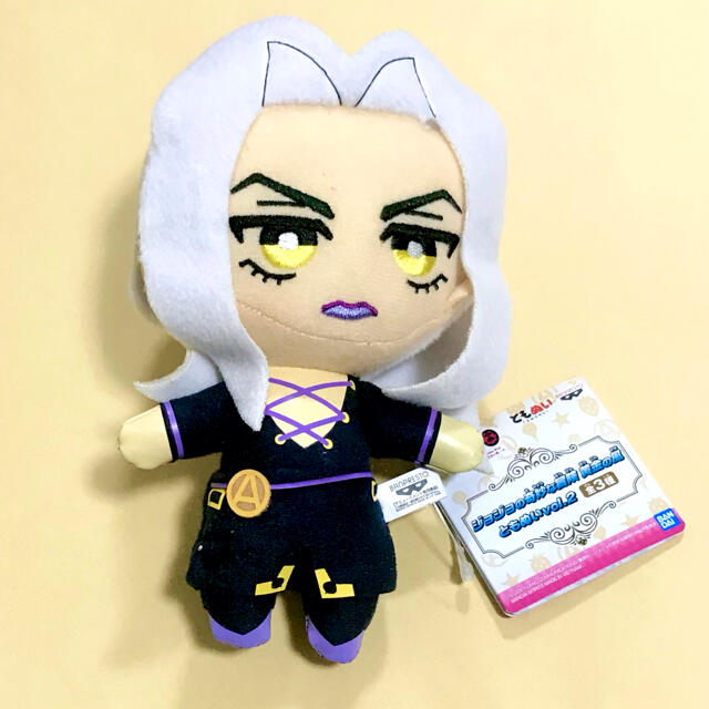 ジョジョの奇妙な冒険/黄金の風/ともぬい/vol.2/アバッキオ/ぬいぐるみ