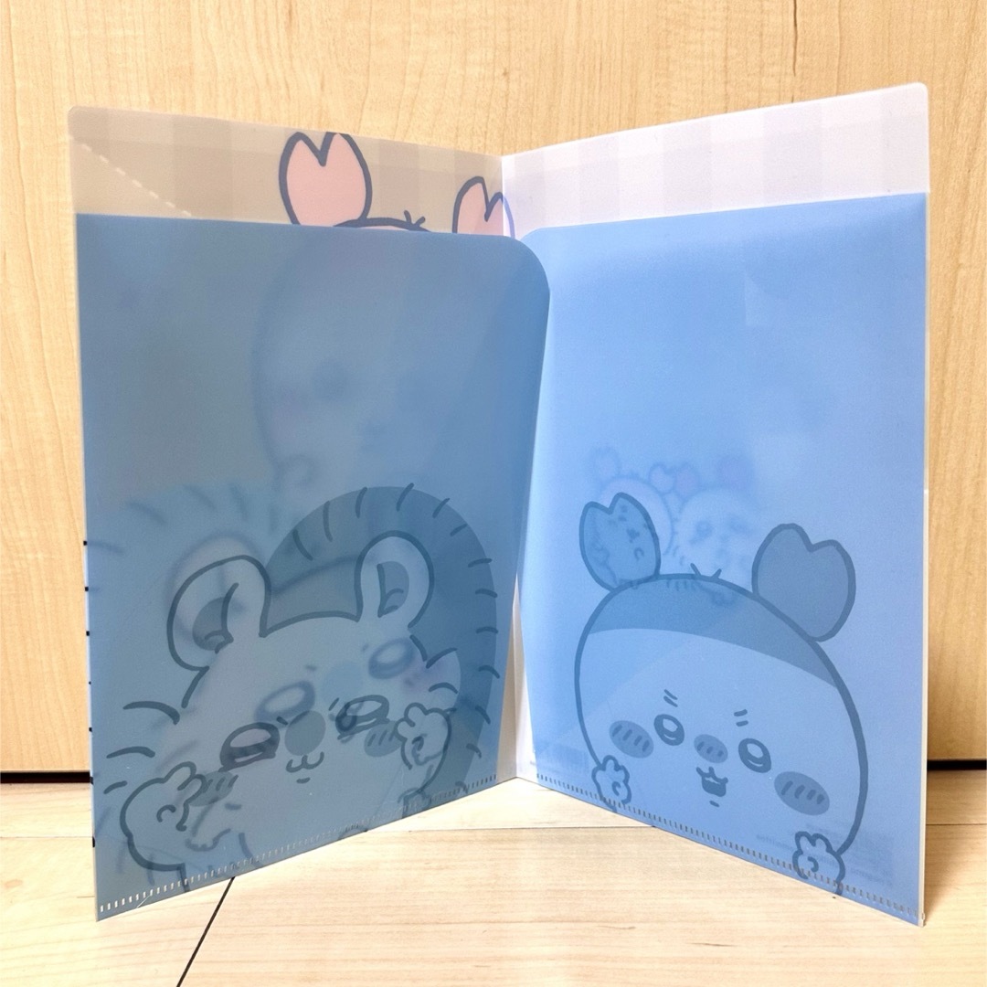 ちいかわ - ちいかわ - モモンガ&カニ 古本屋 クリアファイル&袋セット