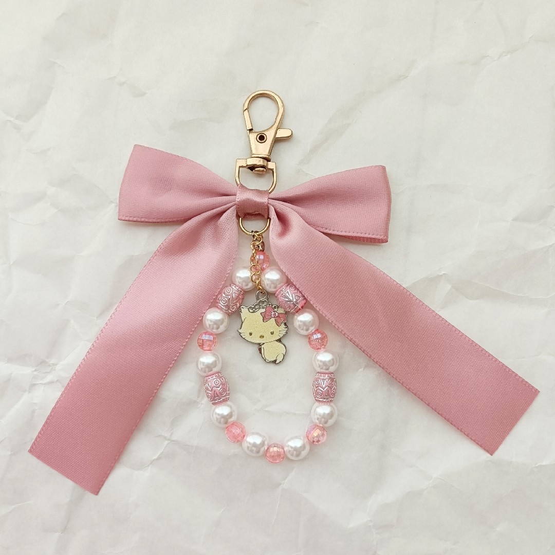 チャーミーキティ - チャーミーキティ リボン チャーム 当時物の通販