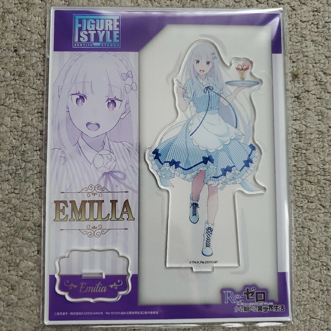 角川書店 - ローソン リゼロ エミリア アクリルスタンドの通販 by
