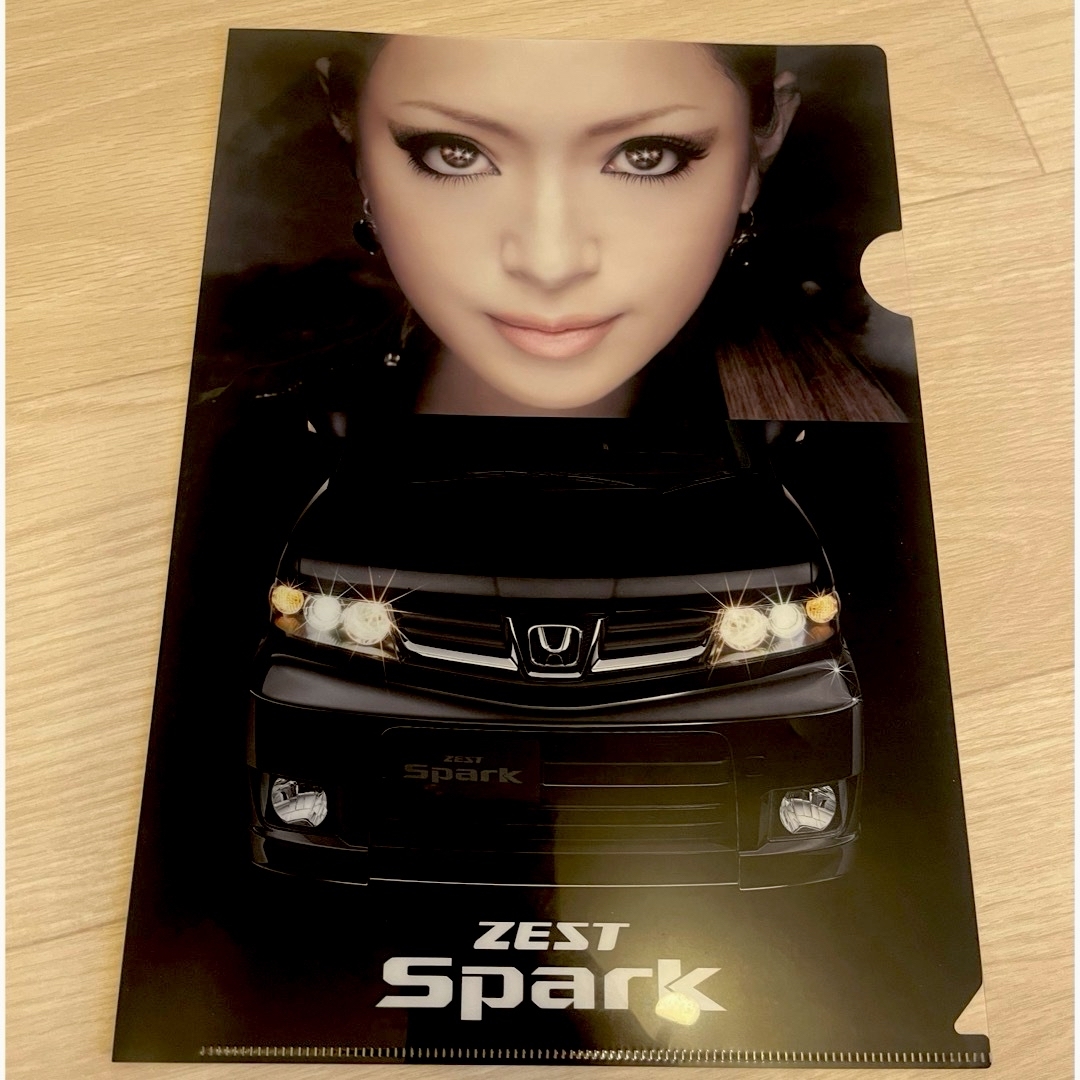 値下げ✨【非売品】浜崎あゆみクリアファイル2枚入り【ホンダ🚗ゼスト