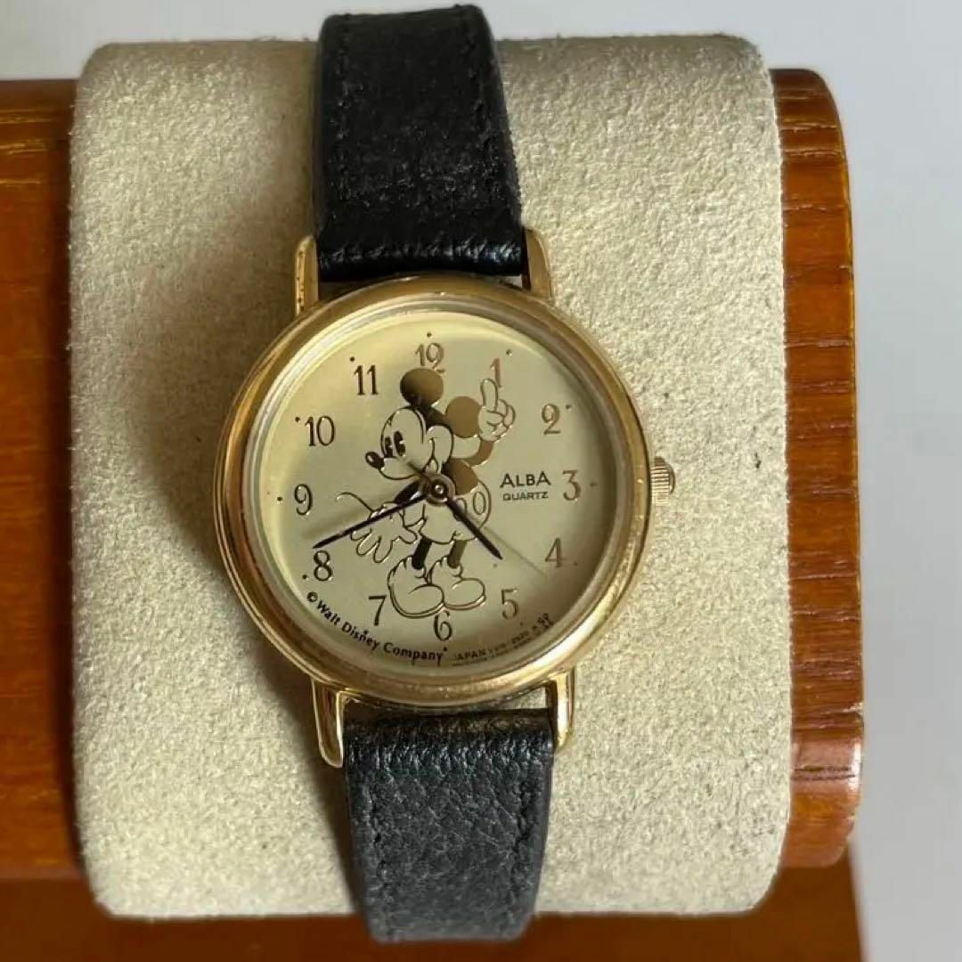 ALBA - ALBA ミッキーマウス 腕時計 【稼働品・電池交換済】の通販 by