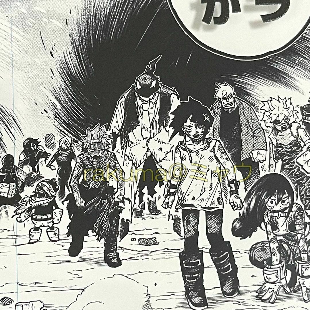 僕のヒーローアカデミア 原稿風アクリルアート vol.2 全サ オイラたち