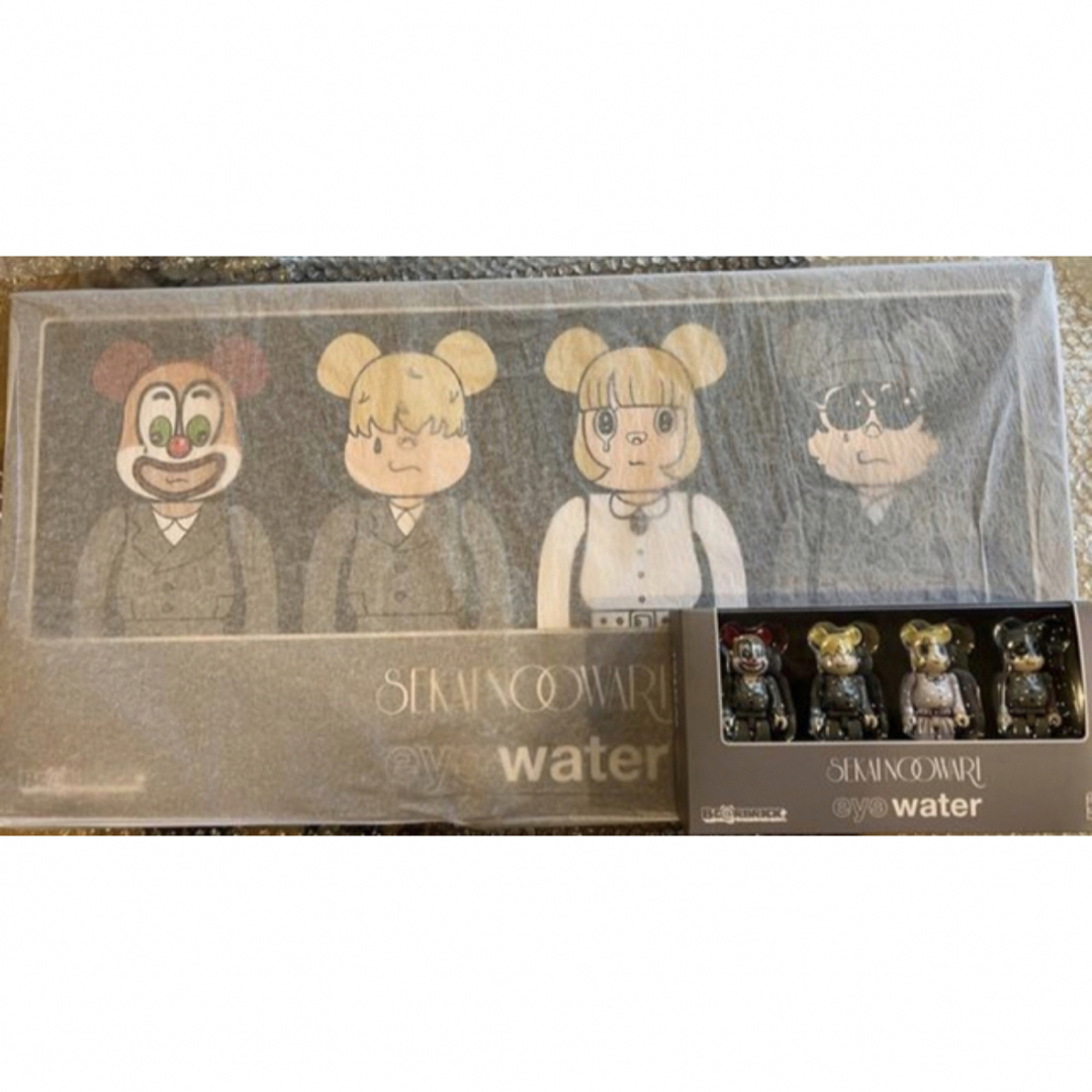 BE@RBRICK 招き猫 桃色透明メッキ 1000％ BE@RBRICK 1000％