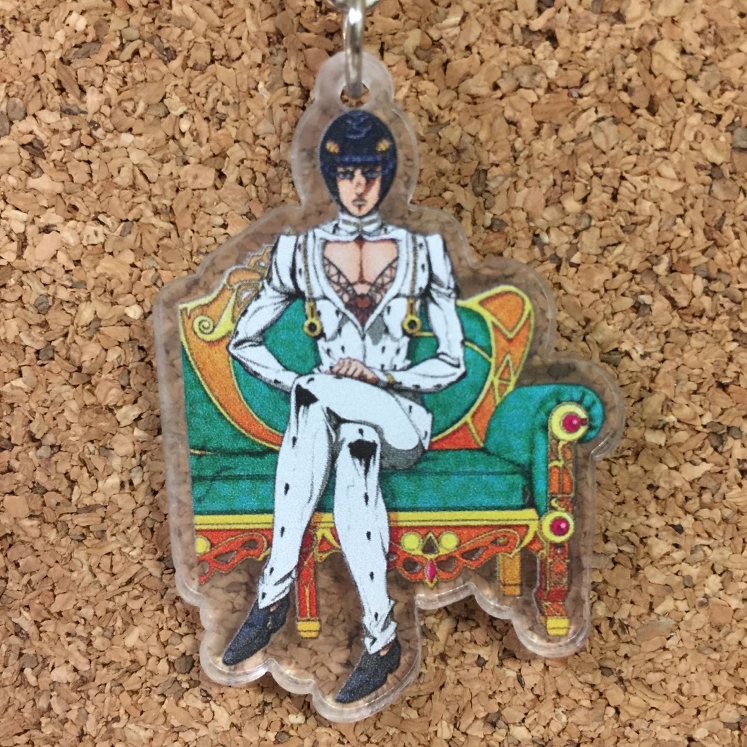 ジョジョ】ブローノ・ブチャラティ(椅子ver)【アクリルキーホルダー
