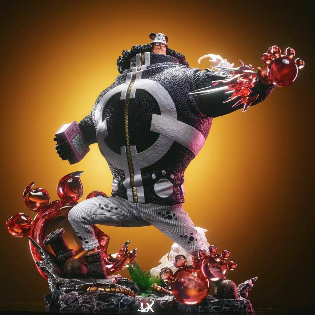 ワンピース バーソロミュー・くま 赤 フィギュア ガレージキット LX