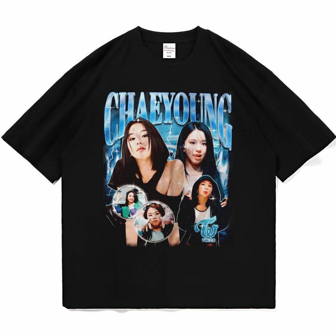 TWICE チェヨン Tシャツ raptee bootlegの通販 by yutete ｜ラクマ