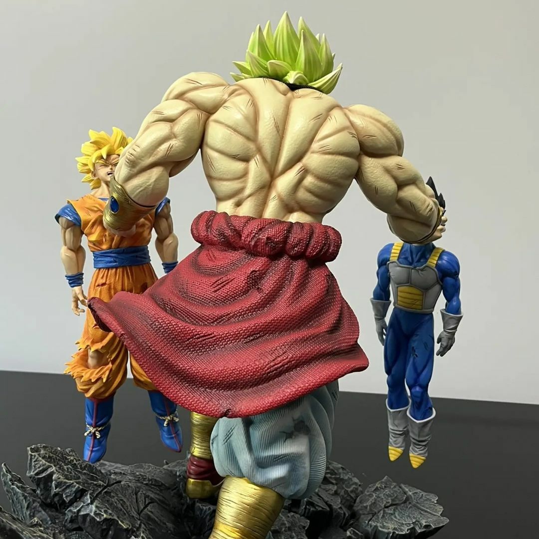 ドラゴンボール ブロリー ベジータ フィギュア ガレージキット 1/7
