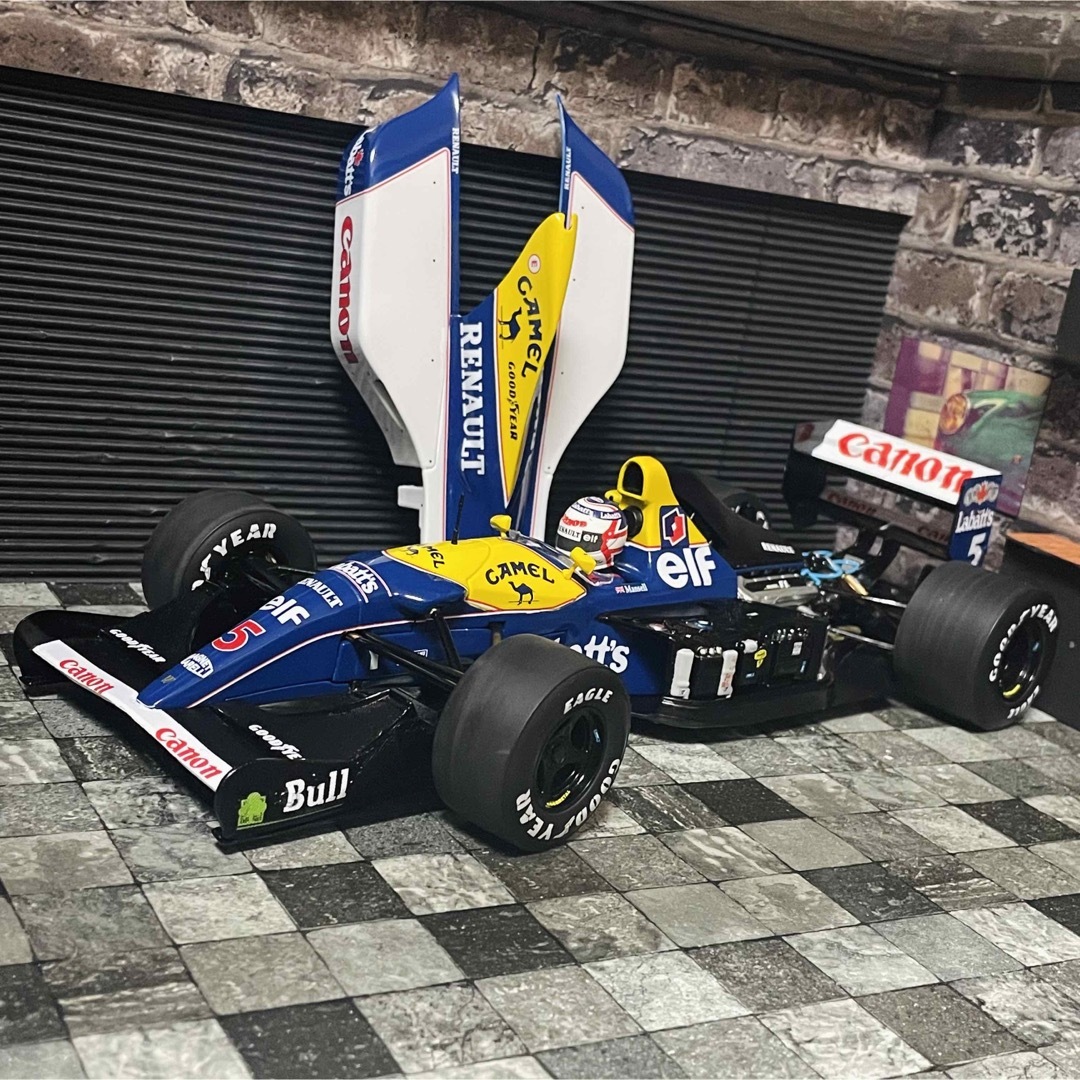 RENAULT - カスタム品 1/18 Quartzo ウィリアムズ ルノー FW14B 1992の