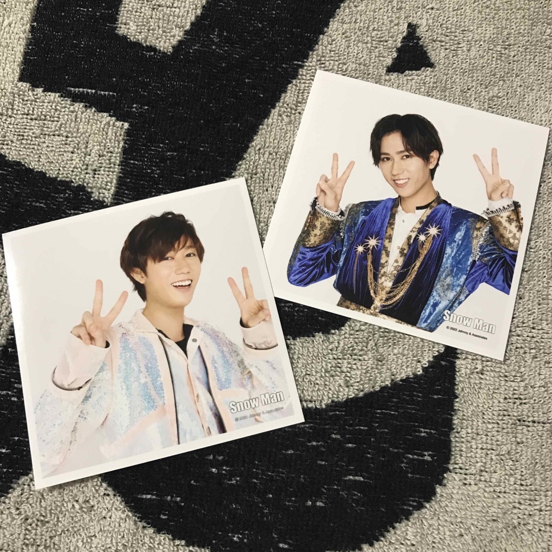 Snow Man - SnowMan 阿部亮平 ましかくフォト2021 2022 2枚セットあべ