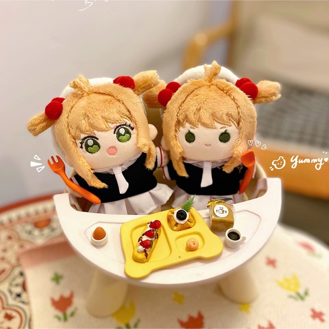 カードキャプターさくら 木之本桜 10cm 着せ替えぬいぐるみ 本体＋衣装