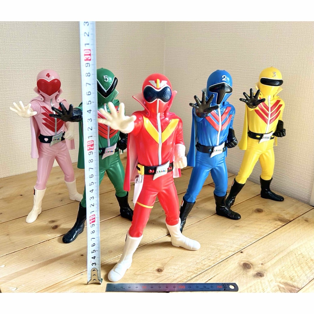 ゴレンジャーDX ビッグソフビ 希少 5体セット 28cmの通販 by TOMO's