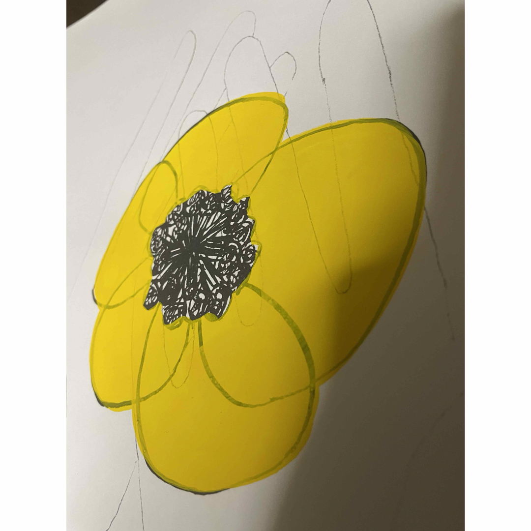 IDEE - 山口一郎 ポスター 『hana』黄色 A2サイズの通販 by ロルン