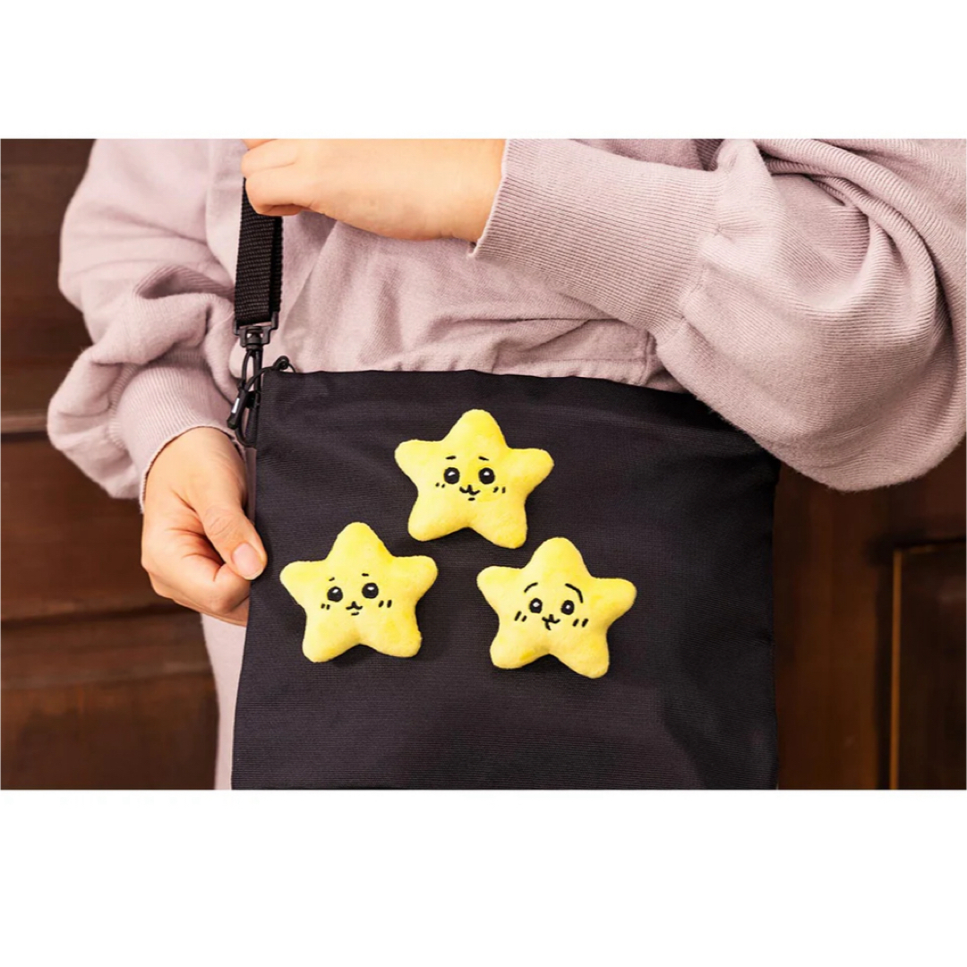 新品未開封】ちいかわ／流れ星なぬいぐるみバッジ／3個セットの通販 by