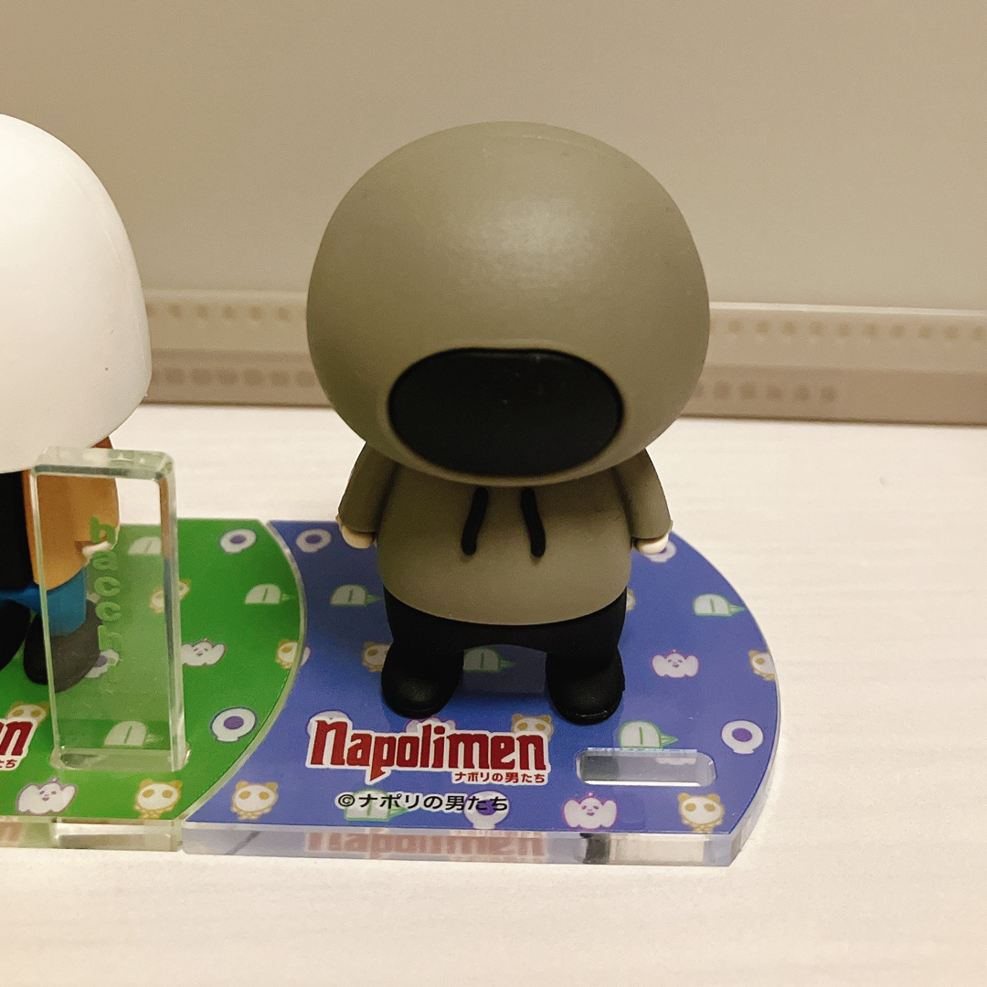 ナポリの男たち フィギュア 4体セット ナポリの男たち ラバー