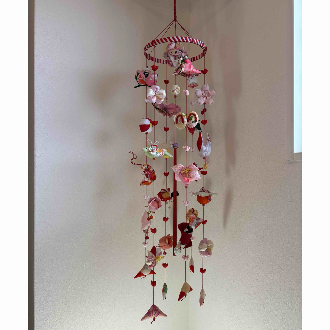 可愛いつるし雛No.174・ひな祭り・桃の節句・さげもん吊るし飾り