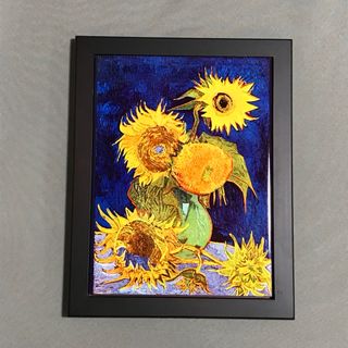 IDEE - 山口一郎 「HANA Blue no.1」IDEE 無印良品 アート ポスターの