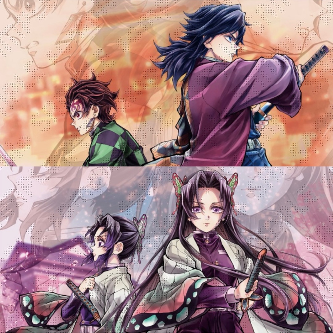 鬼滅の刃 - 鬼滅の刃 描き下ろしイラスト ビッグポスター 炭治郎と義勇