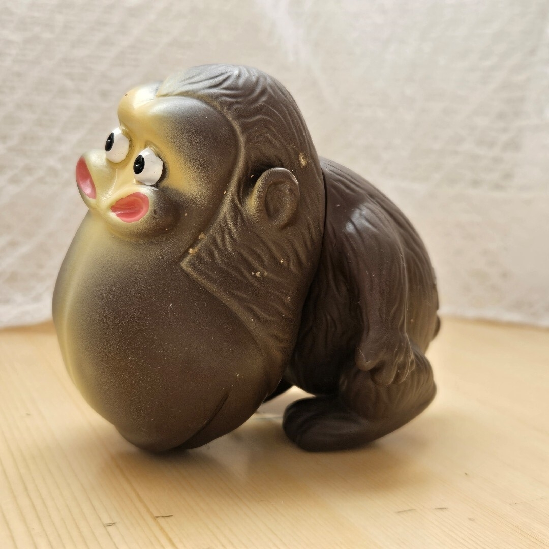 ヤマハエレクトーン販促品 ゴリラ ソフビ フジオ・プロ 赤塚不二夫の