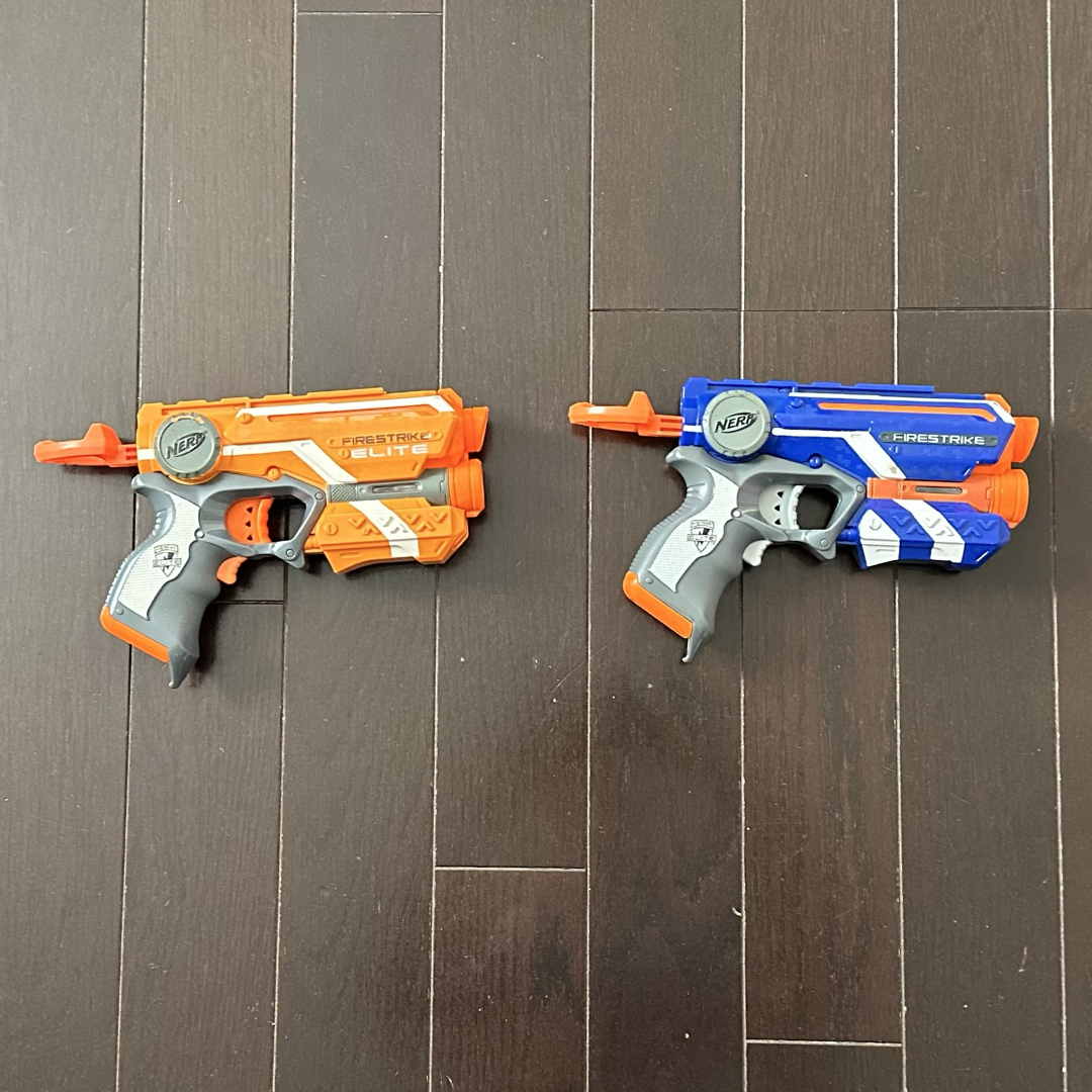 NERF - ナーフ ゾンビストライク ラフカット 2X4 オレンジ グリーン 2