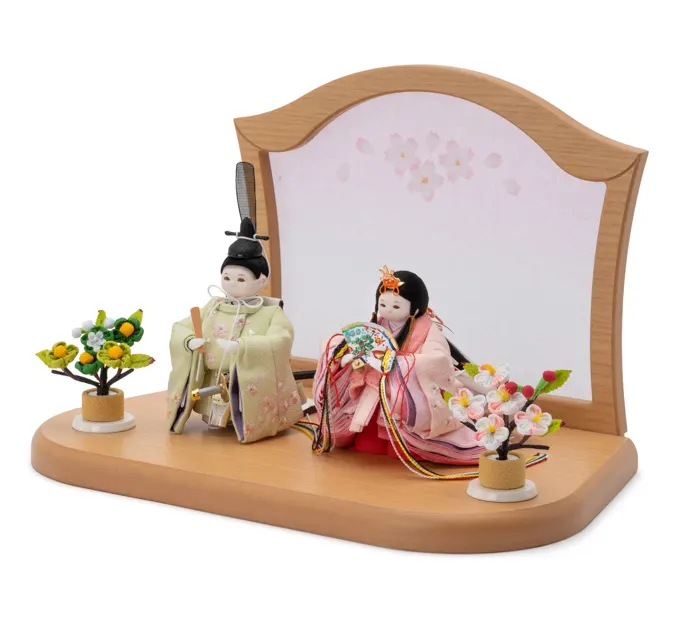 雛人形「桜橘『花の香』」｜雛人形の通販 ふらここ