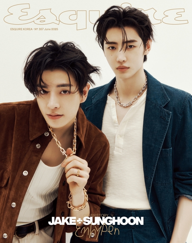Esquire 2025年 6月号（Korea）【表紙：ジェイク＆ソンフン（ENHYPEN