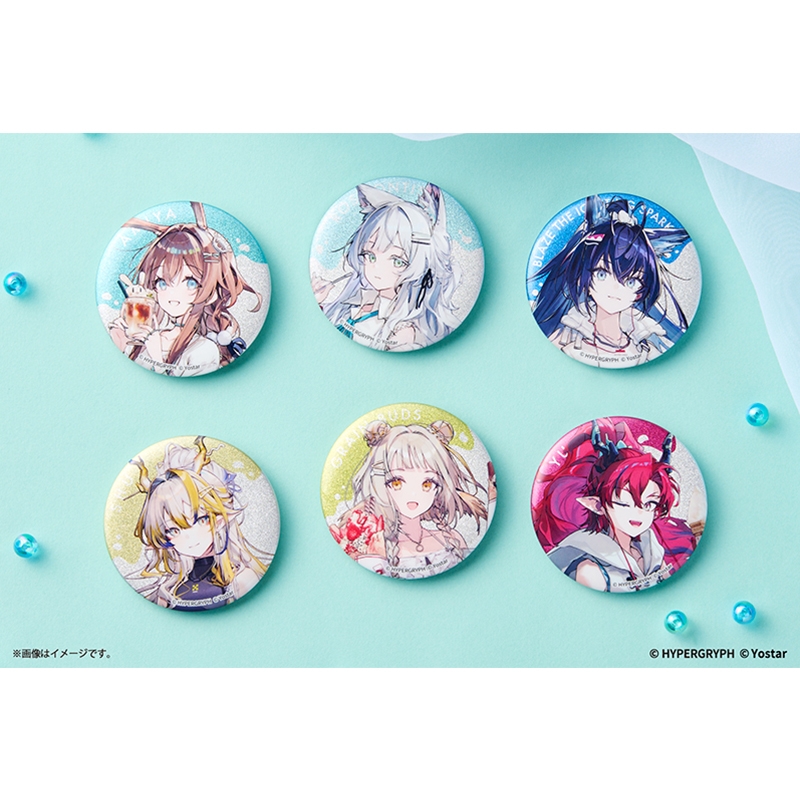 グリッター缶バッジ コンプリートセット【ローソン・@Loppi・HMV限定