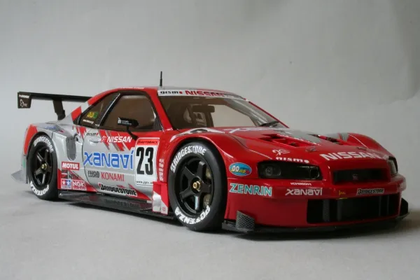 1/24ザナヴィ ニスモ GT-R(R34)｜車・AUTO｜プラモデル・模型投稿サイト