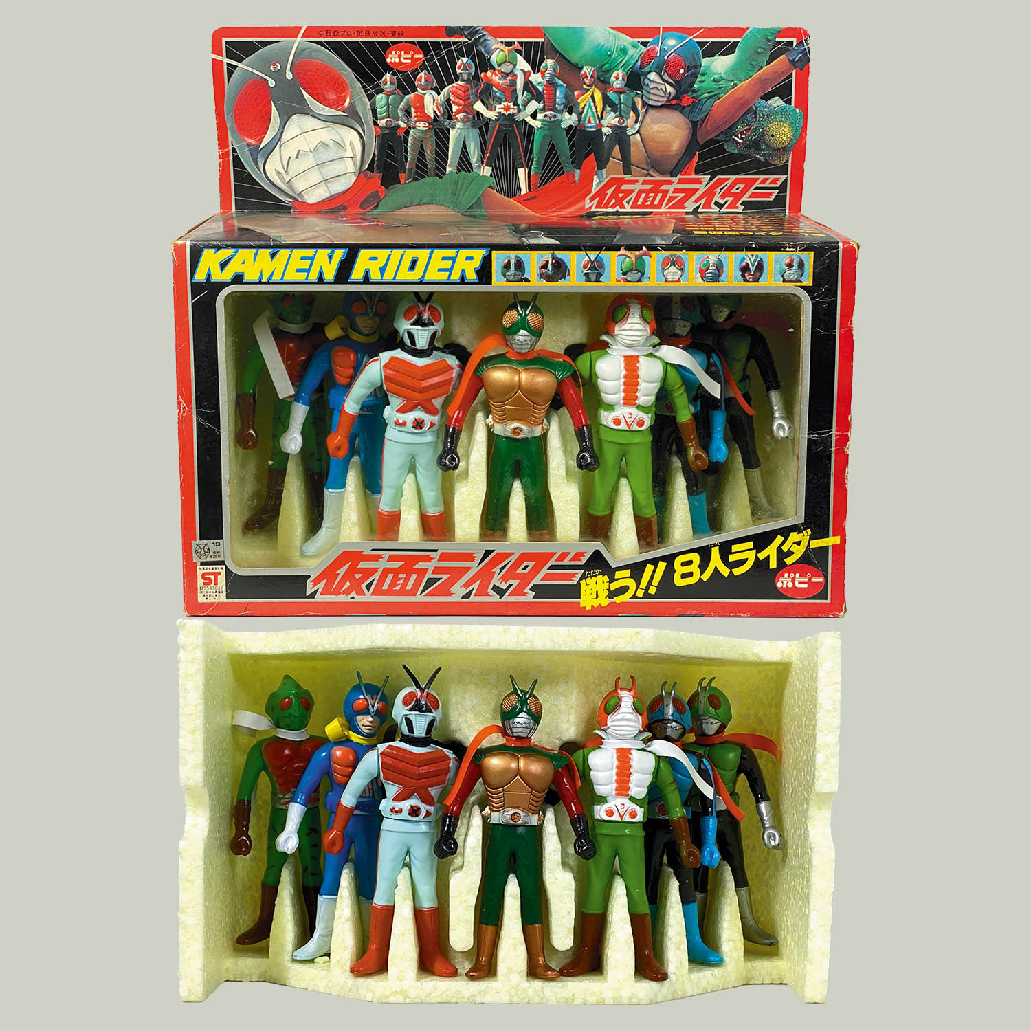 1618] 仮面ライダー 戦う!!8人ライダー