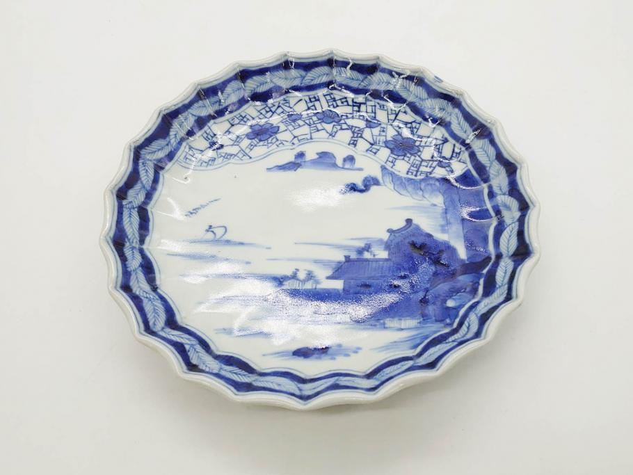 公式】アンティーク家具ラフジュ工房商品詳細ページ江戸期 古伊万里 染