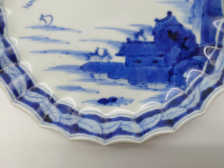 公式】アンティーク家具ラフジュ工房商品詳細ページ江戸期 古伊万里 染