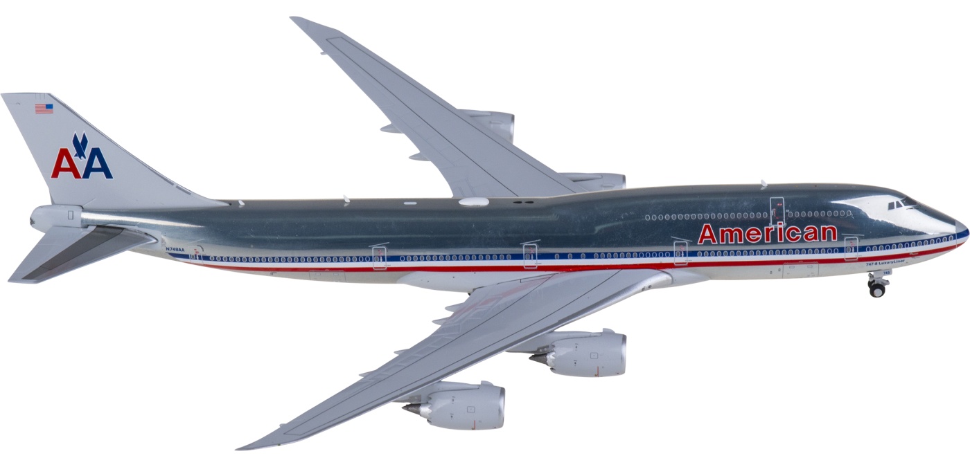 XX40215 American Airlines 美国航空Boeing 747-8i N748AA JC Wings 1