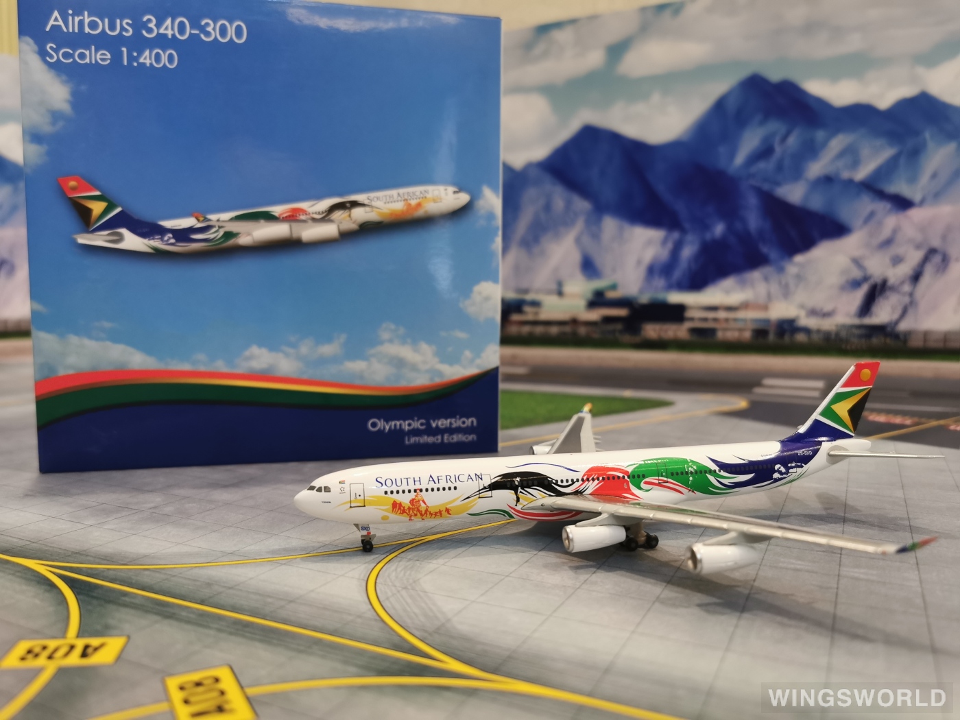 Phoenix 1:400 Airbus A340-300 South African Airways 南非航空