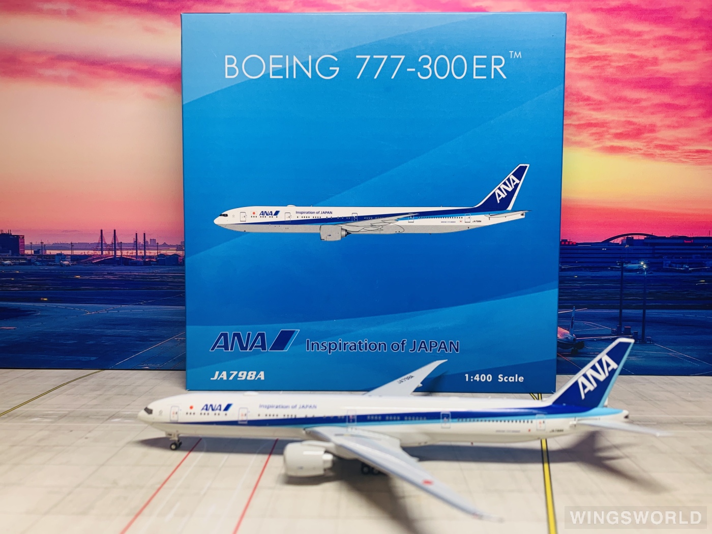 Phoenix 1:400 Boeing 777-300ER ANA 全日空PH04327 JA798A 的照片作者